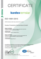 DIN EN ISO 14001 (Environmental Management)